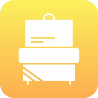 Vektör illüstrasyonu, simge ögesi arkaplanı