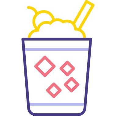 içki web simgesi basit illüstrasyon