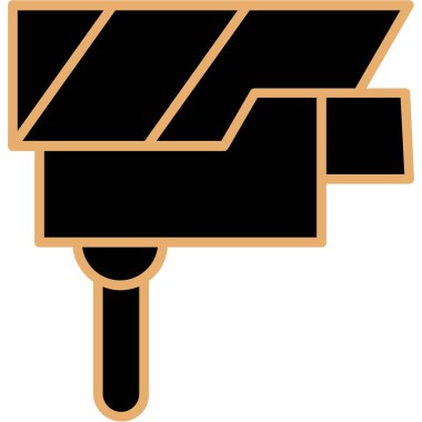 Bayrak. Web simgesi basit illüstrasyon