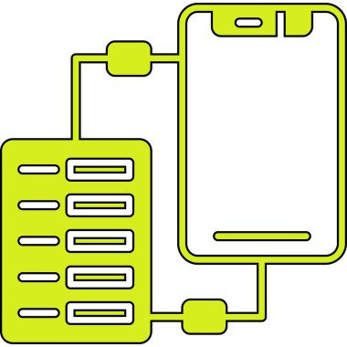 pil vektör illüstrasyonu