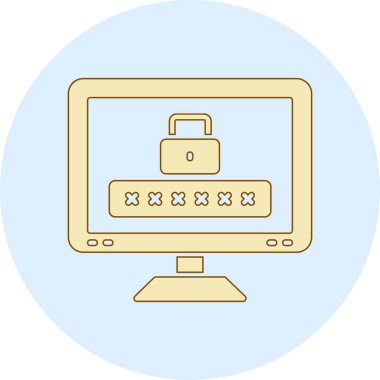 bilgisayar simgesi vektör illüstrasyonu