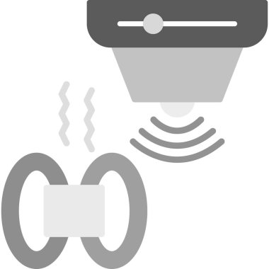 beyaz arkaplanda izole edilmiş modayı gösteren video kamera simgesi.