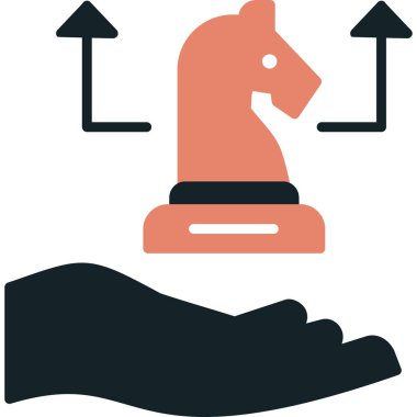 at simgesi vektör illüstrasyonu