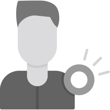 man simgesi, vektör illüstrasyon tasarımı