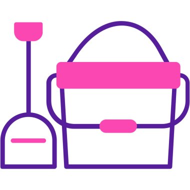 çanta çanta simgesi doldurulmuş taslak biçimi