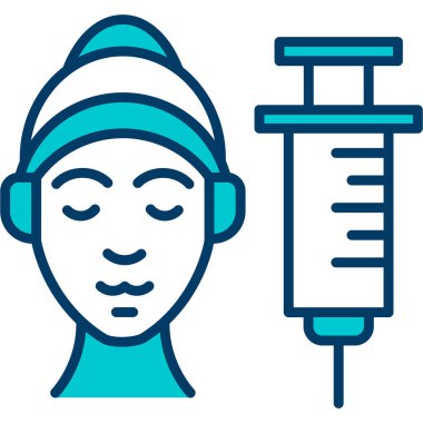 Doktor. Web simgesi basit illüstrasyon