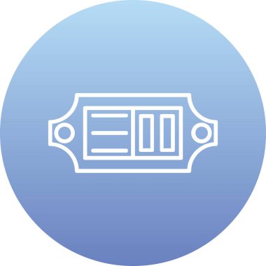 pil vektör illüstrasyonu