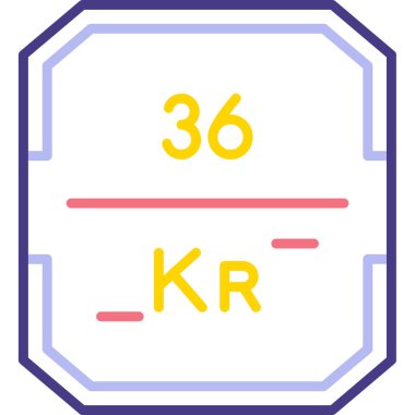 Modern simgenin vektör illüstrasyonu