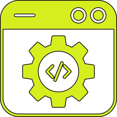 Cep telefonu. Basit simge