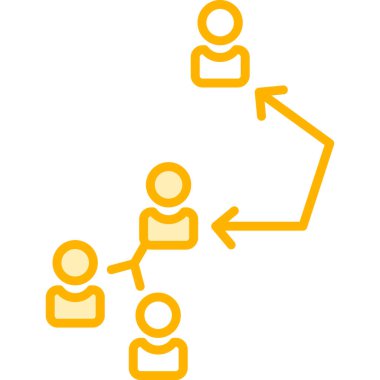 şebeke. Web simgesi basit bir illüstrasyon. bağlantı vektörü.