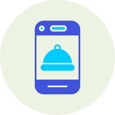 cep telefonu ikonu vektör illüstrasyonu