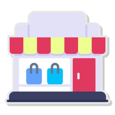 dükkan vektör simgesi