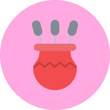 Bir kaktüs bitkisinin vektör çizimi