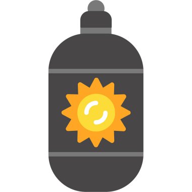 Modern bir simgenin vektör illüstrasyonu