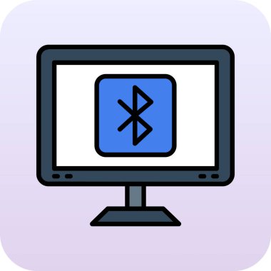 Tasarım için vektör lcd Simgesi