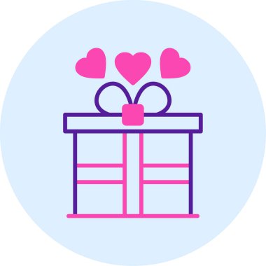 Kutu. Web simgesi basit illüstrasyon