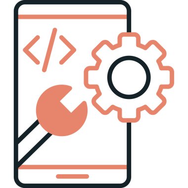 Web geliştirme simgesi. Web simgesi