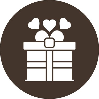 vektör hediye kutusu simgesi