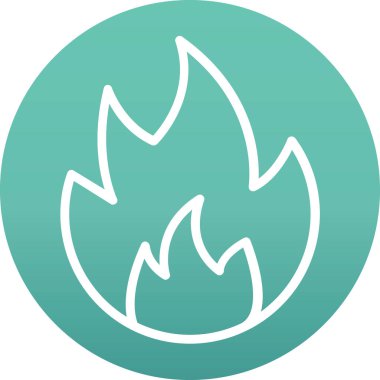 Simge vektör resimlemesini ateşle