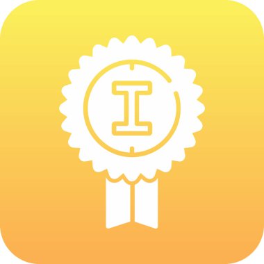 Ödül simgesinin vektör illüstrasyon tasarımı