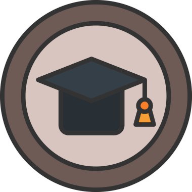 Mezuniyet şapkası Basit tasarım