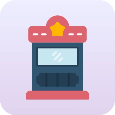 Slot makinesidir vektör simgesi