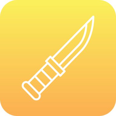 Sarı ve yeşil modern bir simgenin gösterimi