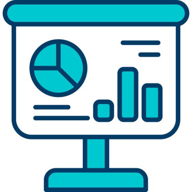 Seo simgesinin vektör illüstrasyonu