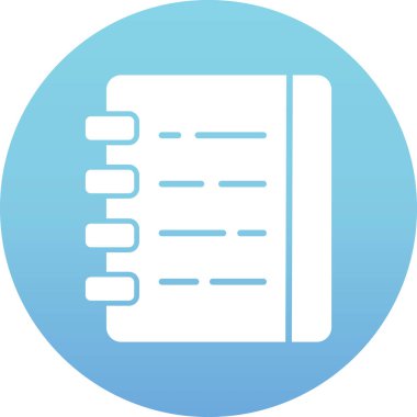 Belge. Web simgesi basit illüstrasyon