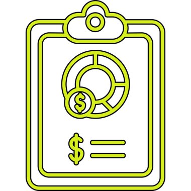 Dolar simgesi vektör illüstrasyonu