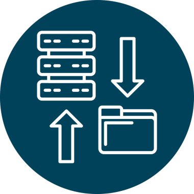 seo modern simgesinin vektör illüstrasyonu