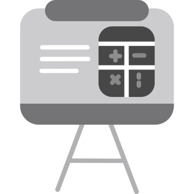 Sunuyu web simgesi, vektör çizim