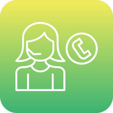 Benzersiz kadın kullanıcı vektör simgesi