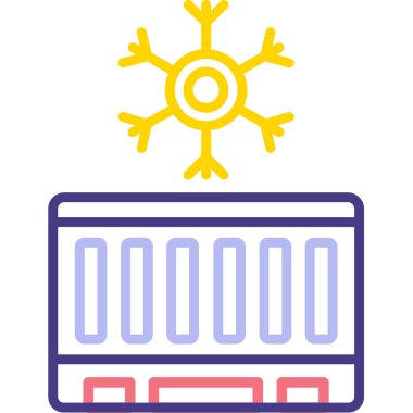 şebeke. Web simgesi basit illüstrasyon