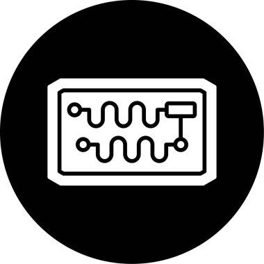 seo modern simgesinin vektör illüstrasyonu