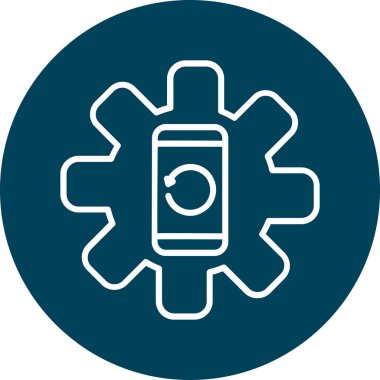 seo modern simgesinin vektör illüstrasyonu