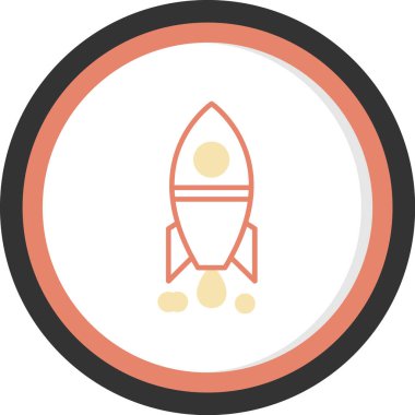 başlangıçta düz renkli simge