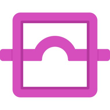 Kamera. Web simgesi basit illüstrasyon