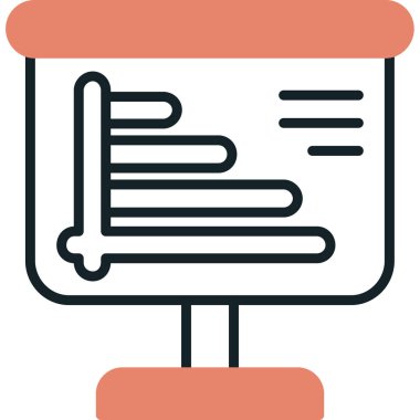 Bir b eksikliği simgesinin vektör çizimi