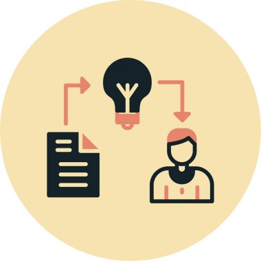 Vektör illüstrasyonu, simge ögesi arkaplanı