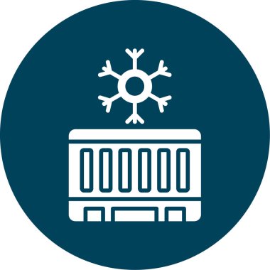 tren. Web simgesi basit illüstrasyon