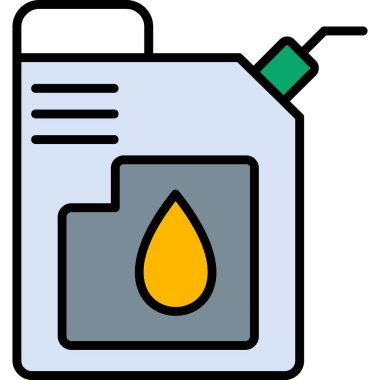 Yağ damlası ikonu. özet vektör illüstrasyonu