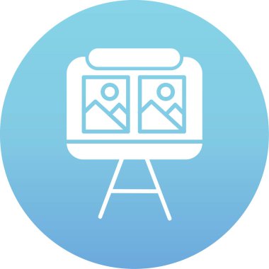 fotoğraf simgesi, vektör illüstrasyonu