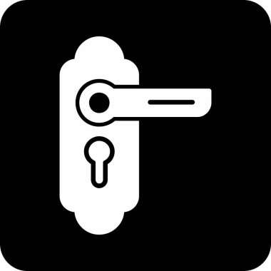 Anahtar simgesi vektör illüstrasyonu