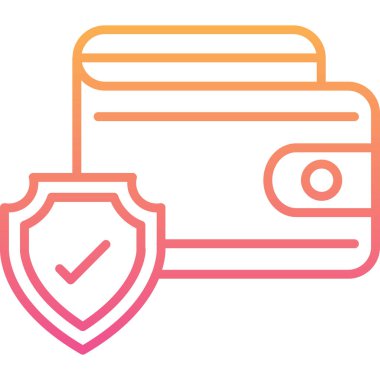 İşaretleme simgesi vektör illüstrasyonunu kontrol et