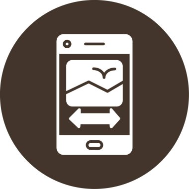 Telefon simgesi vektör illüstrasyonu