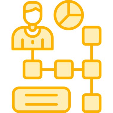 şebeke. Web simgesi basit illüstrasyon