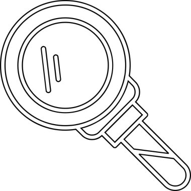 arama büyüteç simgesi, özet biçimi