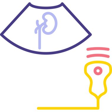 uydu simgesi vektör illüstrasyonu