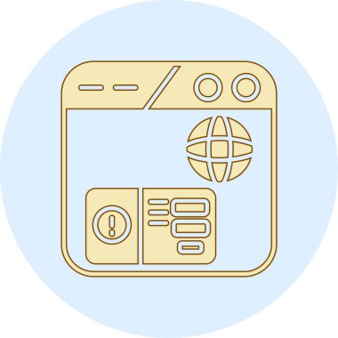 akıllı telefon simgesi vektör illüstrasyonu